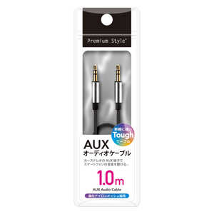 PGA 1.0m 3.5mmƥ쥪ߥ˥ץ饰 AUXǥ֥  Premium Style 1.0m ֥å PGAUX10M11BK