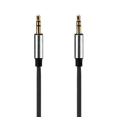 PGA 3.5mmステレオミニプラグ AUXオーディオケーブル タフ 2m Premium