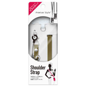 PGA ストラップホルダー付 ショルダーストラップ 2フックタイプ カーキ Premium Style カーキ PG-SDSTW06GR PGA ストラップホルダー付 ショルダーストラップ 2フックタイプ カーキ Premium Style カーキ PG-SDSTW06GR