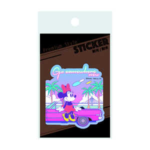 PGA ステッカー Premium Style ミニーマウス/CITY POP PG-DSTK16MNE PGA ステッカー Premium Style ミニーマウス/CITY POP PG-DSTK16MNE