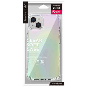PGA iPhone 15(6.1インチ) ソフトケース Premium Style オーロラ PG-23ATP02AR PGA iPhone 15(6.1インチ) ソフトケース Premium Style オーロラ PG-23ATP02AR