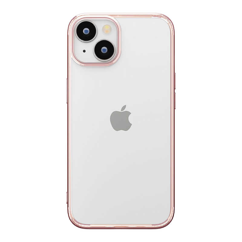 PGA PGA iPhone 15(6.1インチ) メタリックフレーム ソフトケース Premium Style ローズゴールド PG-23ATP06PK PG-23ATP06PK