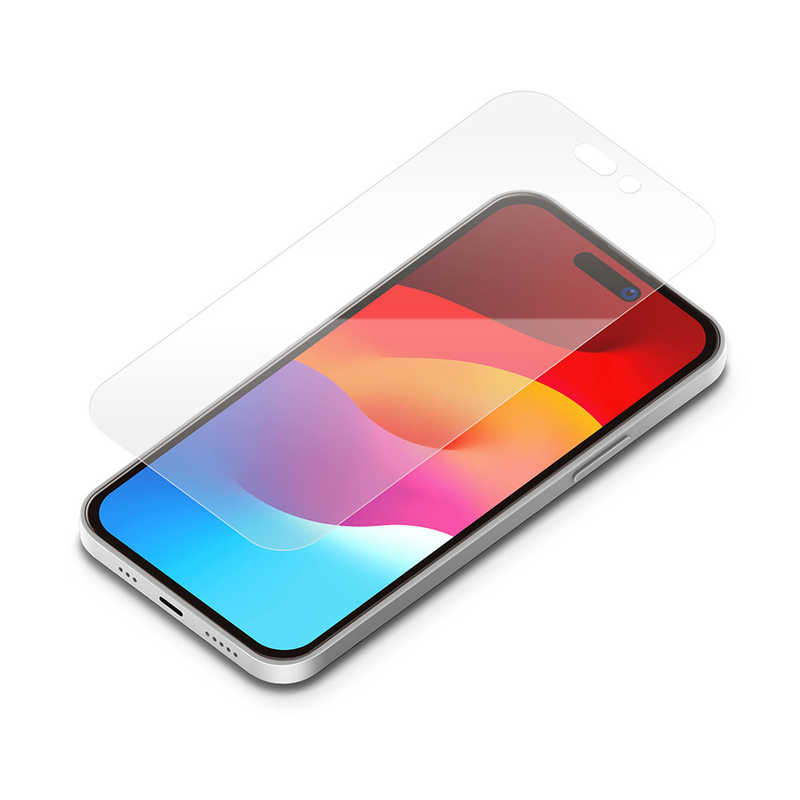 PGA PGA iPhone 15(6.1インチ)/iPhone 15 Pro(6.1インチ) 液晶保護フィルム ［］ Premium Style 画像鮮明 PG-23AHD01 PG-23AHD01