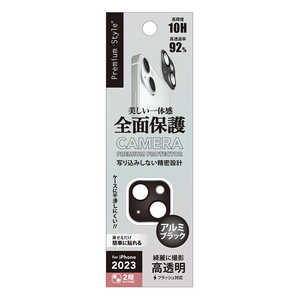 PGA iPhone 15(6.1インチ) カメラフルプロテクター アルミ/ブラック Premium Style アルミ/ブラック アルミ/ブラック PG-23ACLG09BK PGA iPhone 15(6.1インチ) カメラフルプロテクター アルミ/ブラック Premium Style アルミ/ブラック アルミ/ブラック PG-23ACLG09BK