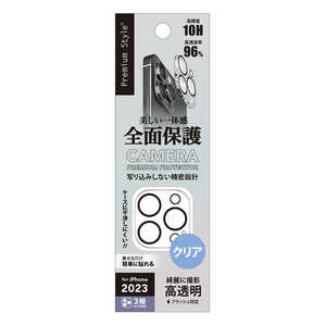 PGA iPhone 15 Pro(6.1インチ)カメラフルプロテクター Premium Style クリア PG-23BCLG01CL PGA iPhone 15 Pro(6.1インチ)カメラフルプロテクター Premium Style クリア PG-23BCLG01CL