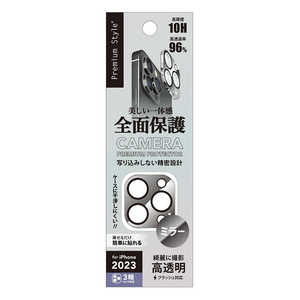 PGA iPhone 15 Pro(6.1インチ)カメラフルプロテクター Premium Style ミラー PG-23BCLG08MR PGA iPhone 15 Pro(6.1インチ)カメラフルプロテクター Premium Style ミラー PG-23BCLG08MR