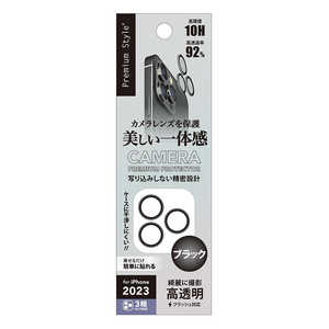 PGA iPhone 15 Pro(6.1インチ)カメラレンズプロテクター Premium Style ブラック PG-23BCLG23BK PGA iPhone 15 Pro(6.1インチ)カメラレンズプロテクター Premium Style ブラック PG-23BCLG23BK