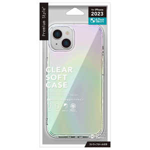 PGA iPhone 15 Plus(6.7インチ) ソフトケース Premium Style オーロラ PG-23CTP02AR PGA iPhone 15 Plus(6.7インチ) ソフトケース Premium Style オーロラ PG-23CTP02AR