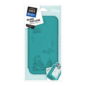 PGA iPhone 15 Pro(6.1�C���`) �K���X�t���b�v�P�[�X Premium Style �A���G�� PG-D23BGF03ARL