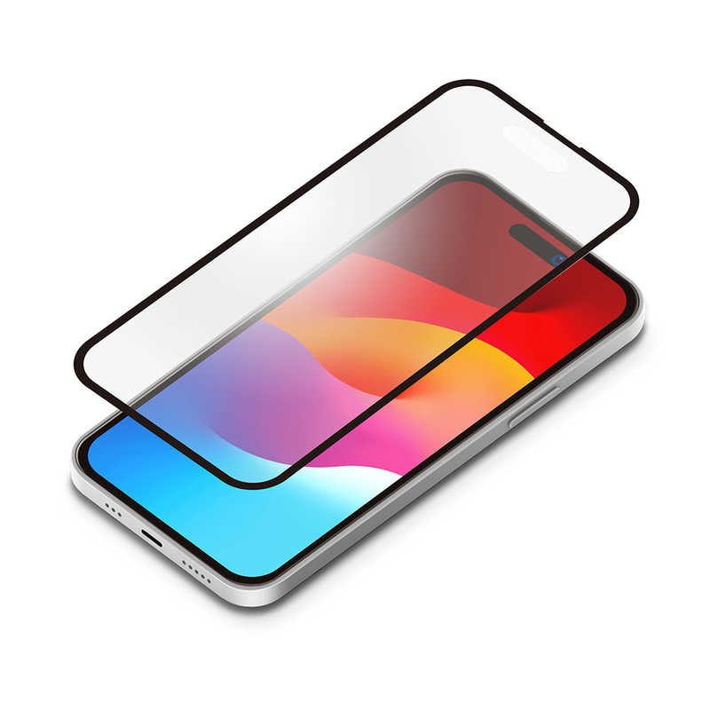 PGA PGA iPhone 15 Pro Max(6.7インチ) ガイドフレーム付 液晶全面保護ガラス BRILLIANT 2度強化/ゴリラガラス Premium Style アンチグレア PG-23DGLW01AG PG-23DGLW01AG
