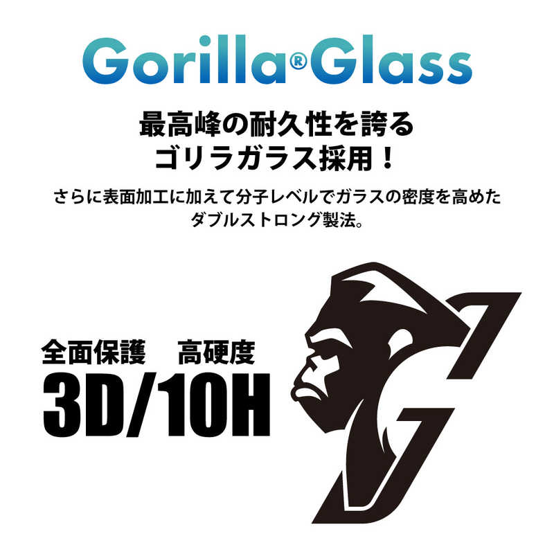 PGA PGA iPhone 15 Pro Max(6.7インチ) ガイドフレーム付 液晶全面保護ガラス BRILLIANT 2度強化/ゴリラガラス Premium Style アンチグレア PG-23DGLW01AG PG-23DGLW01AG
