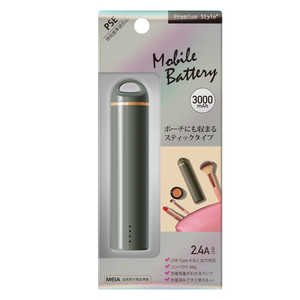 PGA ƥåХХåƥ꡼ 3000mAh Premium Style 2ݡȡ 졼 PG-LBJ30A03GY