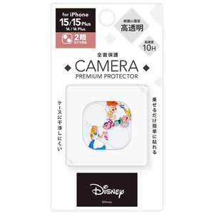 PGA iPhone 15/15 Plus/14/14 Plus用 カメラフルプロテクター Premium Style アリス PG-D23ACLG03ALC PGA iPhone 15/15 Plus/14/14 Plus用 カメラフルプロテクター Premium Style アリス PG-D23ACLG03ALC