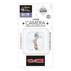 PGA iPhone 15 Pro/15 Pro Max用 カメラフルプロテクター Premium Style トムとジェリー/サーフ PG-W23BCLG01TAJ PGA iPhone 15 Pro/15 Pro Max用 カメラフルプロテクター Premium Style トムとジェリー/サーフ PG-W23BCLG01TAJ