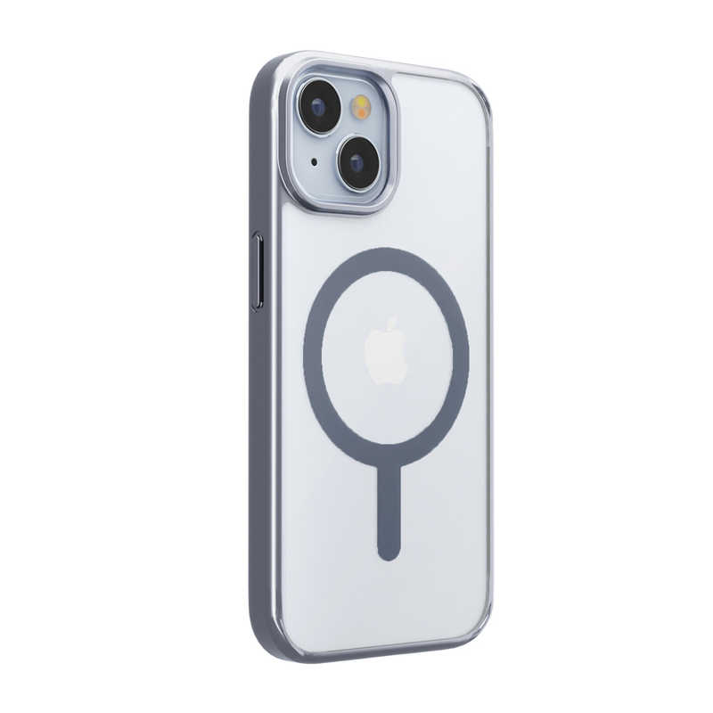 PGA PGA iPhone 15/14/13用 MagSafe対応 ハイブリッドケース Premium Style メタリック/シルバー PG-23AMGPT05SV PG-23AMGPT05SV