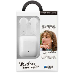 PGA 磻쥹ƥ쥪ۥ ʡ䡼 Premium Style [ 磻쥹 ( ʬΥ ) / Bluetooth б ] ޥåȥۥ磻 PG-BTE18TW6WH