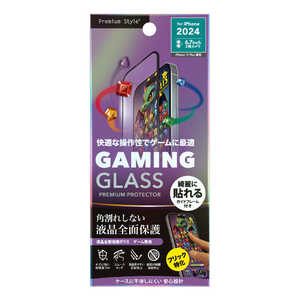 PGA iPhone 16 Plus(6.7インチ) 液晶全面保護ガラス 角割れ防止PETフレーム ゲーム特化 Premium Style 指紋・反射防止 PG-24CGLF05GM PGA iPhone 16 Plus(6.7インチ) 液晶全面保護ガラス 角割れ防止PETフレーム ゲーム特化 Premium Style 指紋・反射防止 PG-24CGLF05GM