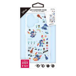 PGA iPhone 16用 エアクッションケース Premium Style スティッチ PG-D24APT04STI PGA iPhone 16用 エアクッションケース Premium Style スティッチ PG-D24APT04STI