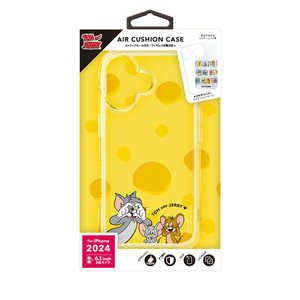 PGA iPhone 16用 エアクッションケース Premium Style トムとジェリー PG-W24APT02TAJ PGA iPhone 16用 エアクッションケース Premium Style トムとジェリー PG-W24APT02TAJ