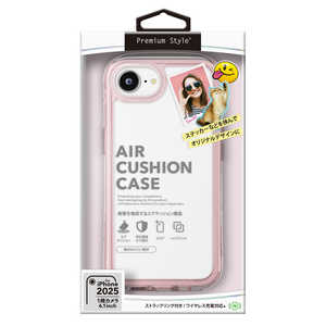 PGA iPhone 16e エアクッションケース Premium Style サクラ PG-25KAR03PK PGA iPhone 16e エアクッションケース Premium Style サクラ PG-25KAR03PK
