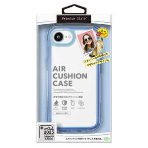 PGA iPhone 16e エアクッションケース Premium Style ネオンブルー PG-25KAR07BL PGA iPhone 16e エアクッションケース Premium Style ネオンブルー PG-25KAR07BL