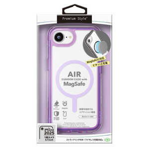 PGA iPhone 16e MagSafe対応 エアクッションケース Premium Style ネオンパープル PG-25KMA05PP PGA iPhone 16e MagSafe対応 エアクッションケース Premium Style ネオンパープル PG-25KMA05PP
