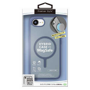PGA iPhone 16e MagSafe対応 ハイブリッドケース Premium Style マットネイビー PG-25KMH06NV PGA iPhone 16e MagSafe対応 ハイブリッドケース Premium Style マットネイビー PG-25KMH06NV