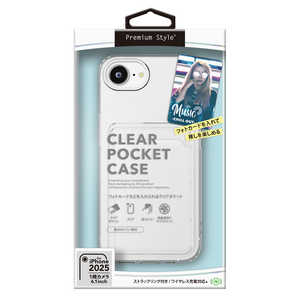 PGA iPhone 16e クリアポケットケース Premium Style クリア PG-25KCTP01CL PGA iPhone 16e クリアポケットケース Premium Style クリア PG-25KCTP01CL