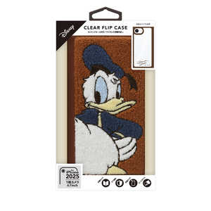 PGA iPhone 16e クリアフリップケース Premium Style ドナルドダック PG-D25KCF02DND PGA iPhone 16e クリアフリップケース Premium Style ドナルドダック PG-D25KCF02DND