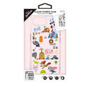PGA iPhone 16e クリアハイブリッドケース Premium Style ズートピア PG-D25KPT04ZTP PGA iPhone 16e クリアハイブリッドケース Premium Style ズートピア PG-D25KPT04ZTP