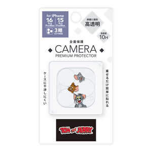 PGA iPhone 16 Pro/16 Pro Max/15 Pro/15 Pro Max用 カメラフルプロテクター Premium Style トムとジェリー PG-W24BCLG01TAJ PGA iPhone 16 Pro/16 Pro Max/15 Pro/15 Pro Max用 カメラフルプロテクター Premium Style トムとジェリー PG-W24BCLG01TAJ