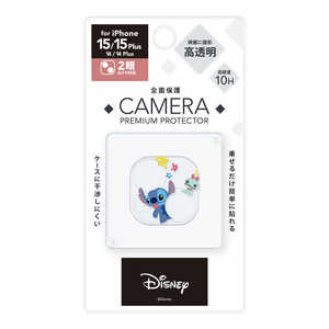 PGA iPhone 15/15 Plus/14/14 Plus用 カメラフルプロテクター Premium Style スティッチ PG-D23ACLG13STI PGA iPhone 15/15 Plus/14/14 Plus用 カメラフルプロテクター Premium Style スティッチ PG-D23ACLG13STI
