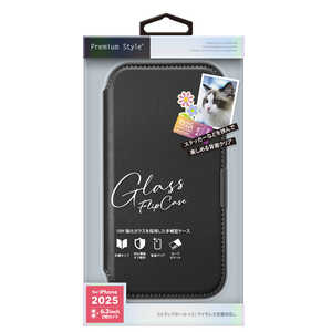PGA iPhone17 ガラスフリップケース PG-25AGF01BK PGA iPhone17 ガラスフリップケース PG-25AGF01BK