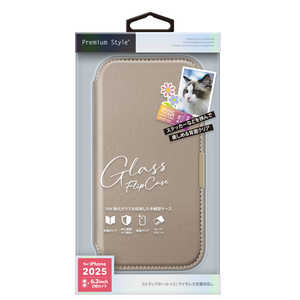PGA iPhone17 ガラスフリップケース PG-25AGF02BE PGA iPhone17 ガラスフリップケース PG-25AGF02BE
