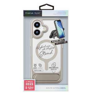 PGA iPhone17 MagSafe対応 スタンド付ハイブリッドケース PG-25AMH06BE PGA iPhone17 MagSafe対応 スタンド付ハイブリッドケース PG-25AMH06BE