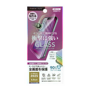 PGA iPhone17 フィルム液晶全画面保護ガラス 衝撃吸収 PG-25AGL14SPB PGA iPhone17 フィルム液晶全画面保護ガラス 衝撃吸収 PG-25AGL14SPB