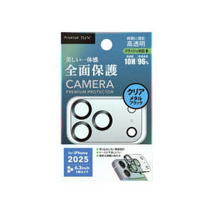 PGA iPhone17 Pro レンズフィルム カメラフルプロテクター PG25BCLG05BK PGA iPhone17 Pro レンズフィルム カメラフルプロテクター PG25BCLG05BK