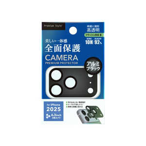 PGA iPhone17 Pro レンズフィルム カメラフルプロテクター PG25BCLG08BK PGA iPhone17 Pro レンズフィルム カメラフルプロテクター PG25BCLG08BK
