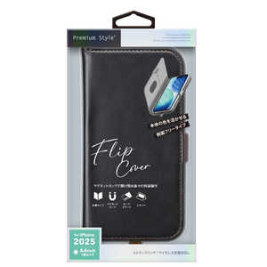 PGA iPhone Air フリップカバー PG25CFP02BK PGA iPhone Air フリップカバー PG25CFP02BK