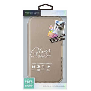 PGA iPhone Air ガラスフリップケース PG25CGF02BE PGA iPhone Air ガラスフリップケース PG25CGF02BE