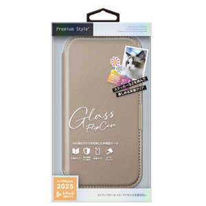 PGA iPhone17 Pro Max ガラスフリップケース PG25DGF02BE PGA iPhone17 Pro Max ガラスフリップケース PG25DGF02BE