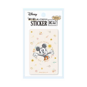 PGA �X�e�b�J�[ IC�J�[�h�Ή� Premium Style �~�b�L�[�}�E�X PG-DSTK95MKY