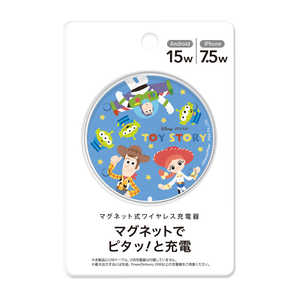 PGA マグネット式 ワイヤレス充電器 Premium Style トイ・ストーリー PG-DMCHG08TOY