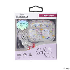 PGA AirPods Pro3用 ソフトケース Premium Style ベイマックス PG-DAPP3TP05BAY