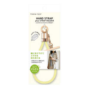 PGA �X�g���b�v�z���_�[�t�n���h�X�g���b�v �V���R���^�C�v Premium Style �C�G���[ PG-HDSTS04YE