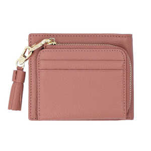 STYLEON LIZ DAYS タッセル付き二つ折り財布 SAPI.サーモンピンク LZ615 STYLEON LIZ DAYS タッセル付き二つ折り財布 SAPI.サーモンピンク LZ615