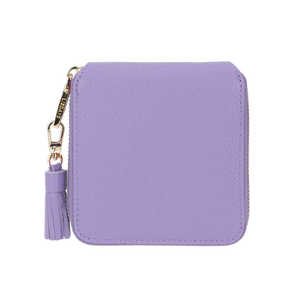 STYLEON LIZ DAYS タッセル付き二つ折りミニ財布 LV.ラベンダー LZ604 STYLEON LIZ DAYS タッセル付き二つ折りミニ財布 LV.ラベンダー LZ604