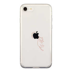 CCCフロンティア iPhone SE(第3世代)/ iPhone SE(第2世代) HANG ANIMAL CASE (ねこ) ねこ UNICSIP22M5HANE
