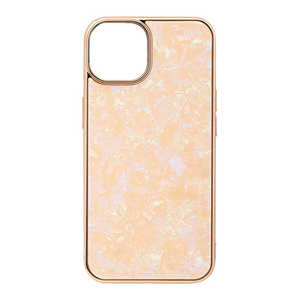 CCCフロンティア iPhone 14 6.1インチGlass Shell Case coral pink UNICSIP22M0GSCP