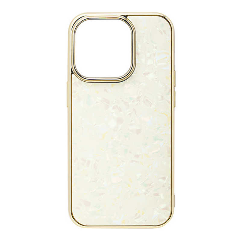 CCCフロンティア CCCフロンティア iPhone 14 Pro 6.1インチ Glass Shell Case gold UNI-CSIP22MP-0GSGD UNI-CSIP22MP-0GSGD